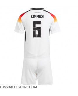 Günstige Deutschland Joshua Kimmich #6 Heimtrikotsatz Kinder EM 2024 Kurzarm (+ Kurze Hosen)